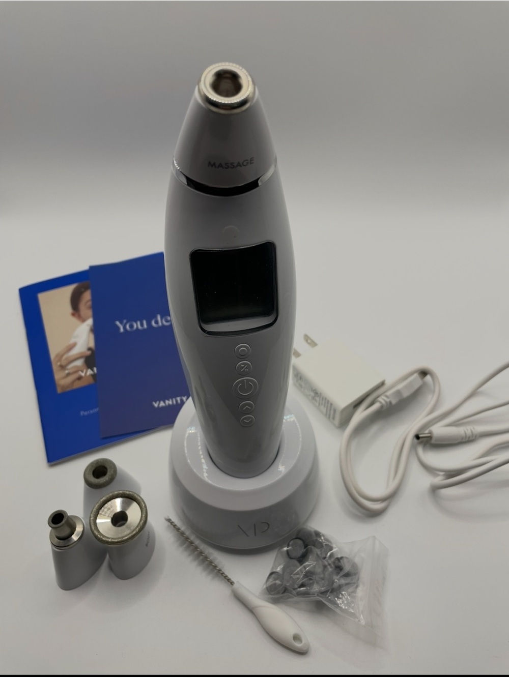 Vanity Planet Exfora Personal Microdermabrasion Wand Skincare Tool $100